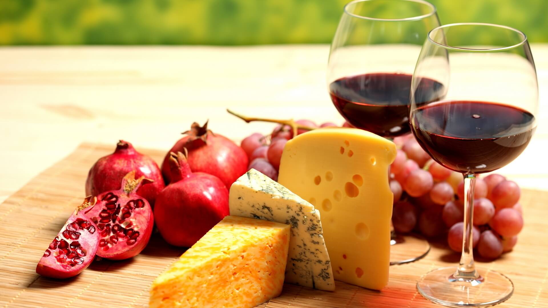 WINE AND CHEESE